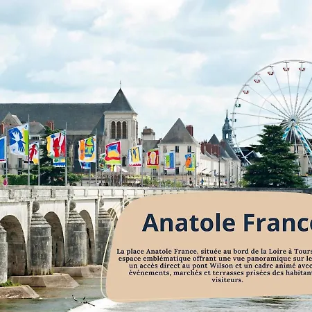 Petit Franc - Quartier Historique - Confort アパート トゥール